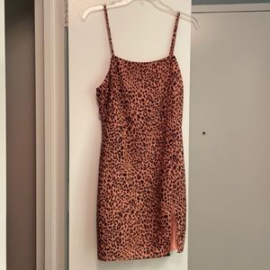 By the way brand dress. Animal print. New w/tags